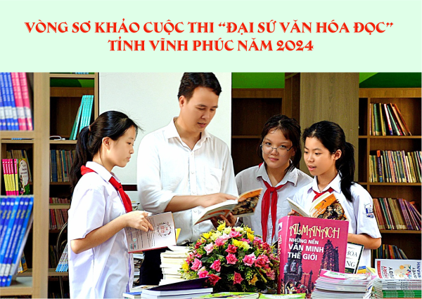 Vòng sơ khảo cuộc thi “Đại sứ văn hóa đọc”  tỉnh Vĩnh Phúc năm 2024